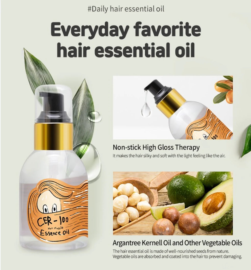 ELIZAVECCA - Hair Muscle Essence Oil (CER-100) - 100ML