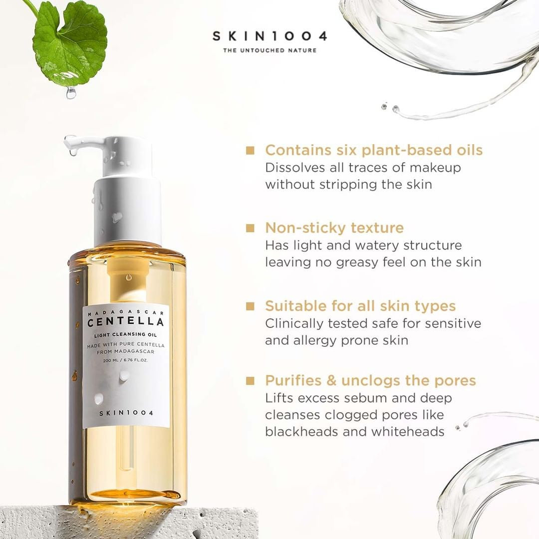 SKIN1004 - Madagascar Centella Light Cleansing Oil - 200ML