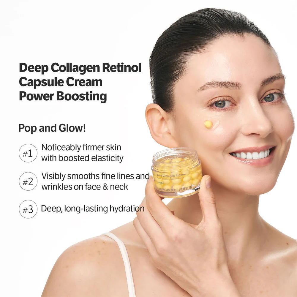 DR.MELAXIN - Deep Collagen Retinol Power Boosting Capsule Cream - 50ML