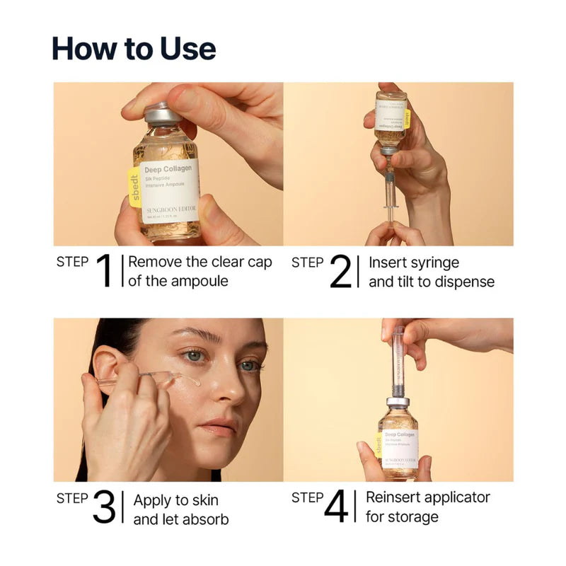 SUNGBOON - Silk Peptide Intensive Lifting Ampoule - 35ML