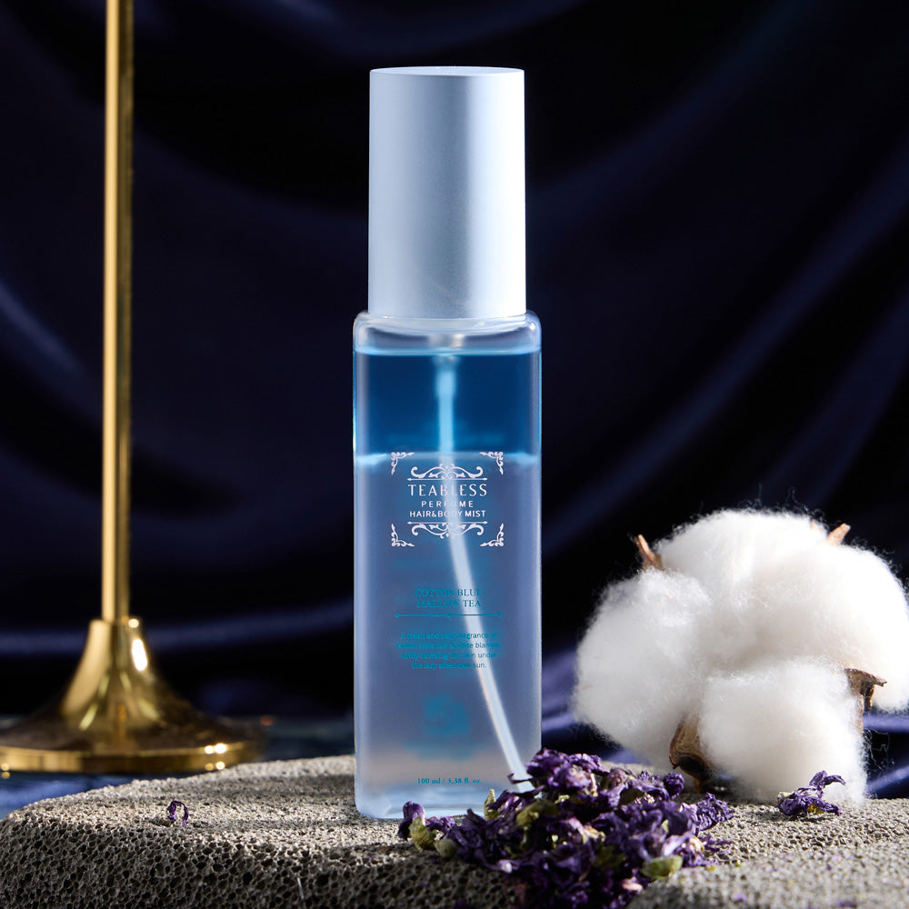 TEABLESS - Cotton Blue Mallow Tea Perfume Hair & Body Mist - 100ML