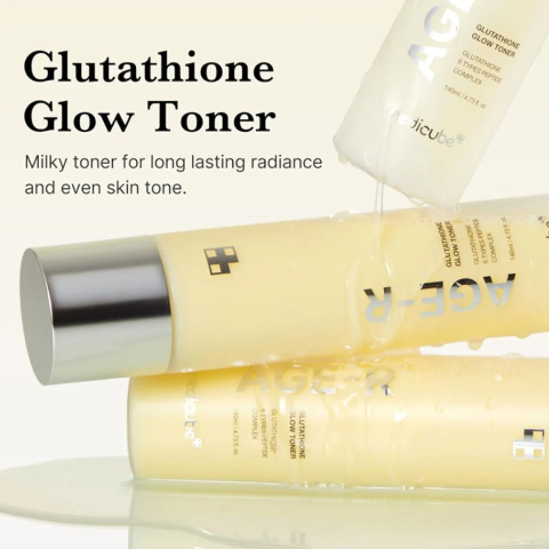 MEDICUBE - AGE-R Glutathione Glow Toner - 140ML