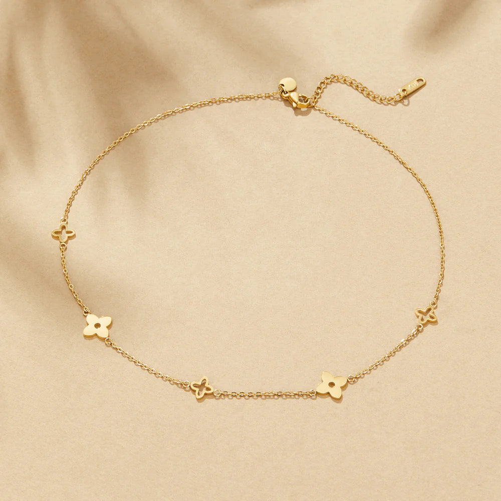 BEAUTIFUL EARTH - TORI PETAL CHAIN NECKLACE