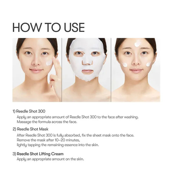VT COSMETICS - Reedle Shot 100 2-Step Mask - 1PC