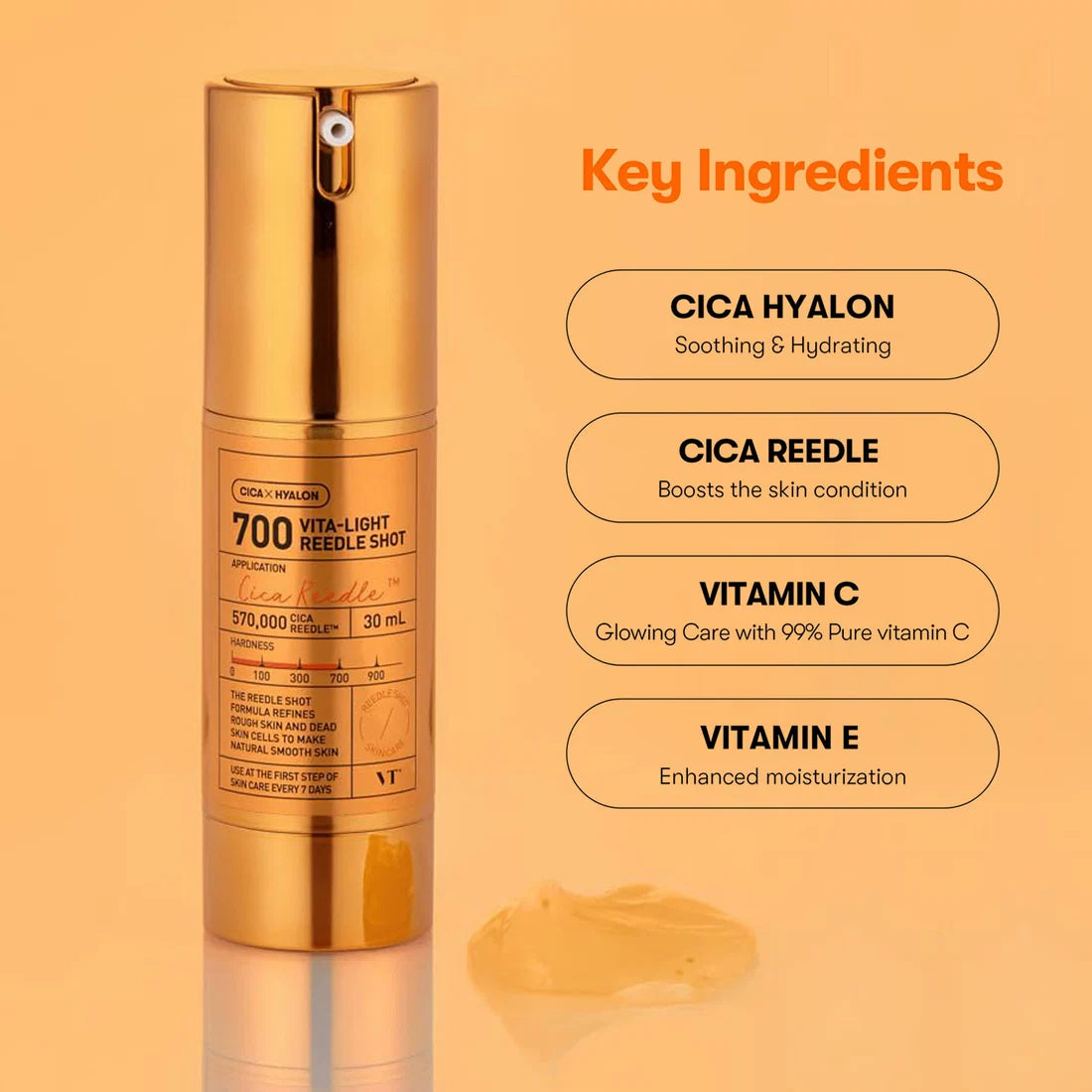 VT COSMETICS - VITA-LIGHT REEDLE SHOT 700 - 30ML