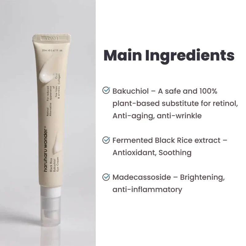 HARUHARU WONDER - Black Rice Bakuchiol Eye Cream - 20ML