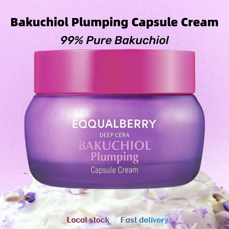 EQQUALBERRY - Bakuchiol Plumping Capsule Cream - 50ML