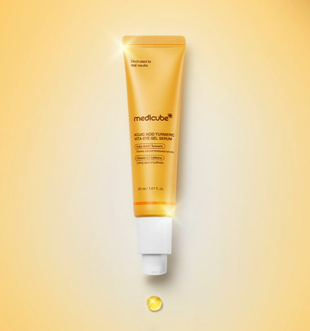 MEDICUBE - Kojic Acid Turmeric Vita Eye Gel Serum - 30ML
