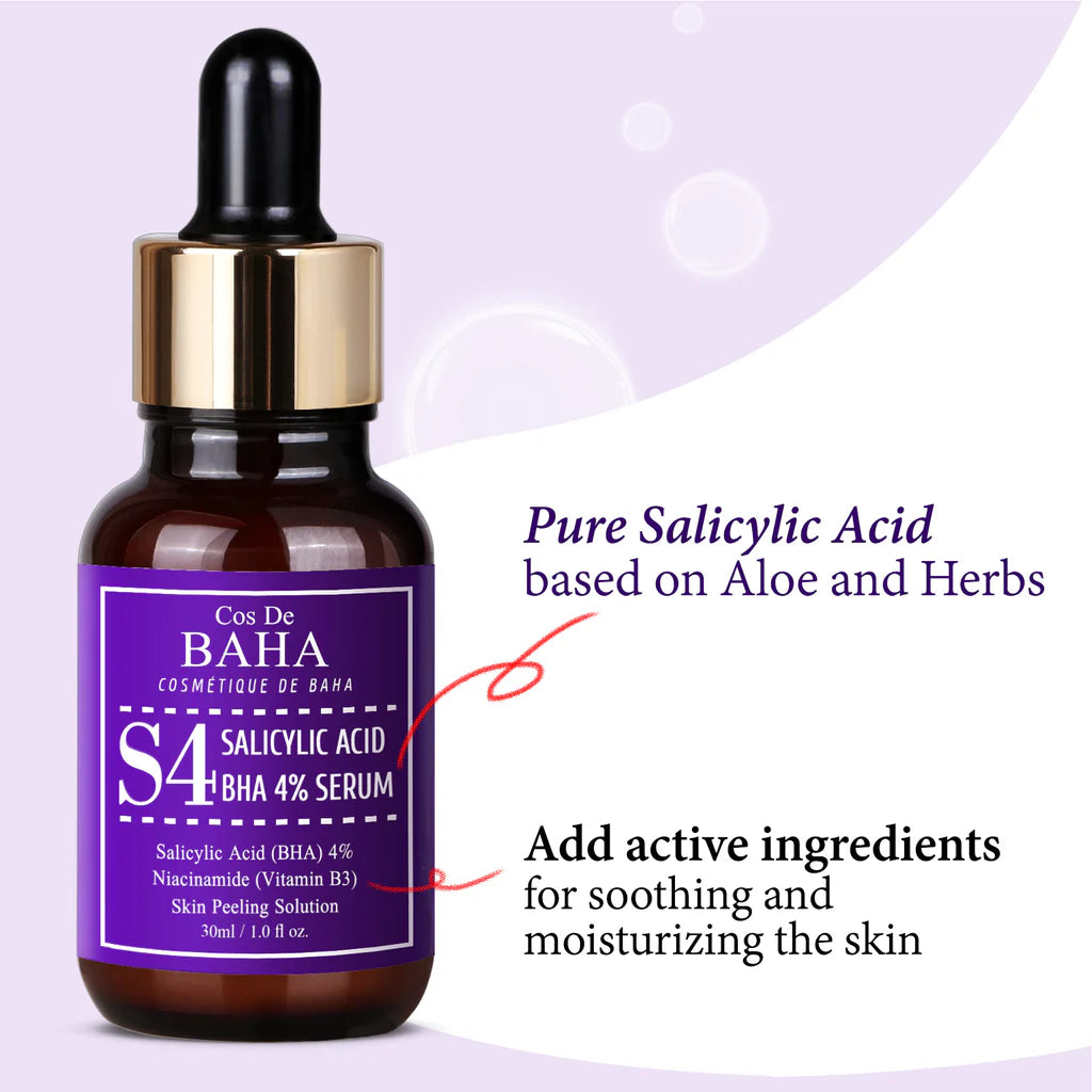 COS DE BAHA - Salicylic Acid BHA 4% Serum - 30ml