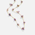 BEAUTIFUL EARTH - AMETHYST CRYSTAL BEAD NECKLACE