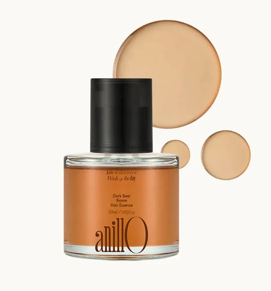 ANILLO - Dark Beer Biome Hair Essence - 50ML + (GIFT) ANILLO - Fig Whisky Body Oil - 22ML