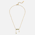 BEAUTIFUL EARTH - ARIZONA GREEN BEAD TASSEL NECKLACE