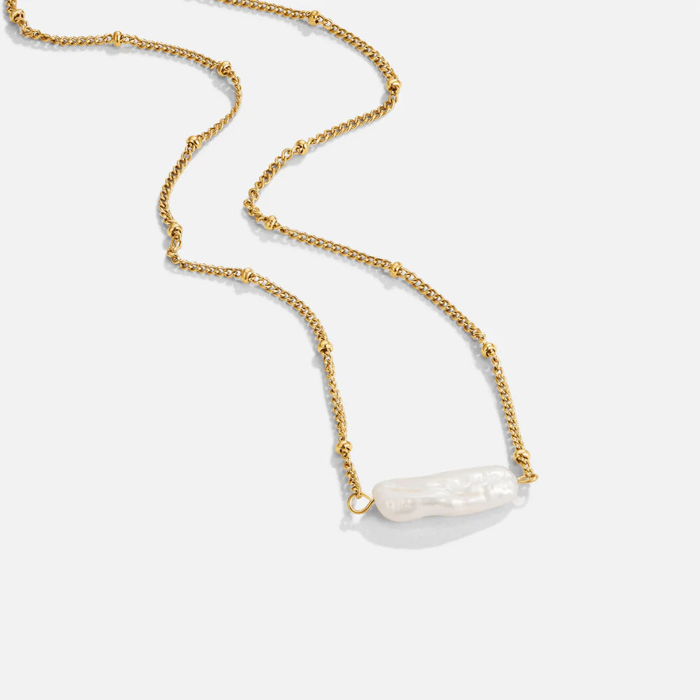 BEAUTIFUL EARTH - Atasha Baroque Pearl Necklace