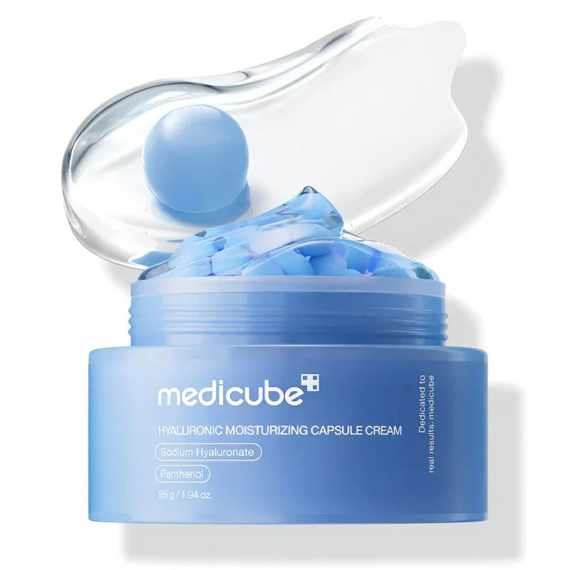 MEDICUBE - Hyaluronic Moisturizing Capsule Cream - 55G
