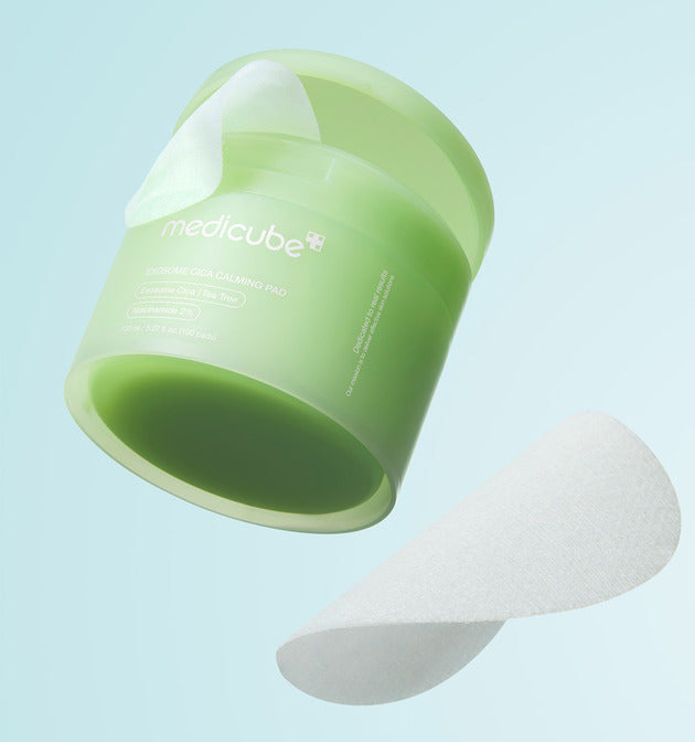 MEDICUBE - Exosome Cica Uneven Texture Soothing Pad (100 Pads)