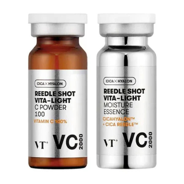 VT COSMETICS - REEDLE SHOT VITA-LIGHT TONING ESSENCE VC2000 (2G+8ML)