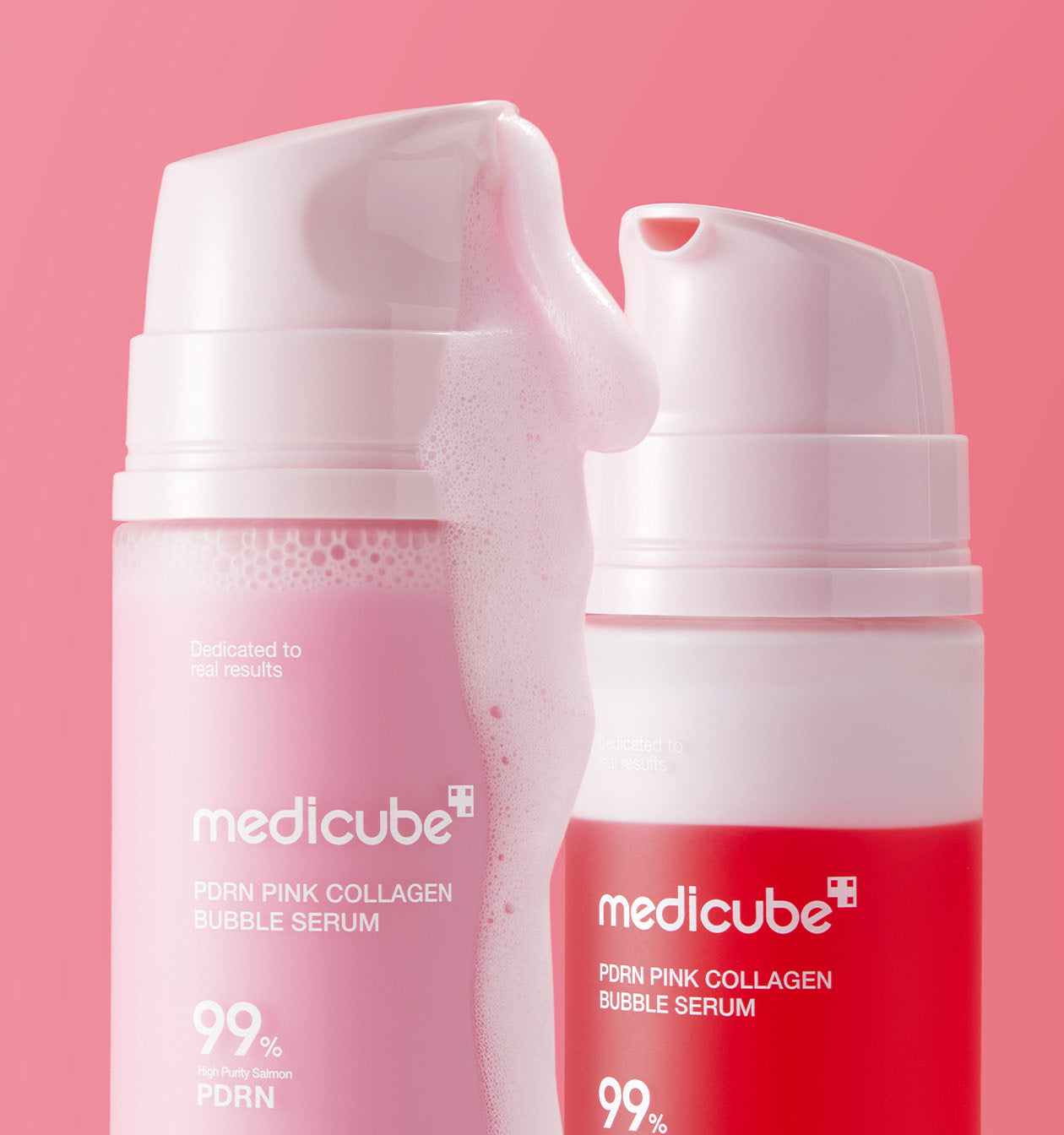 MEDICUBE - PDRN Bubble Cream Serum - 95ML