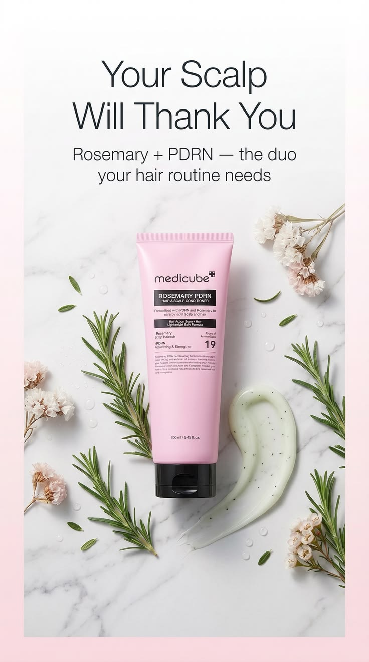 MEDICUBE - Rosemary PDRN Hair & Scalp Conditioner - 250ML