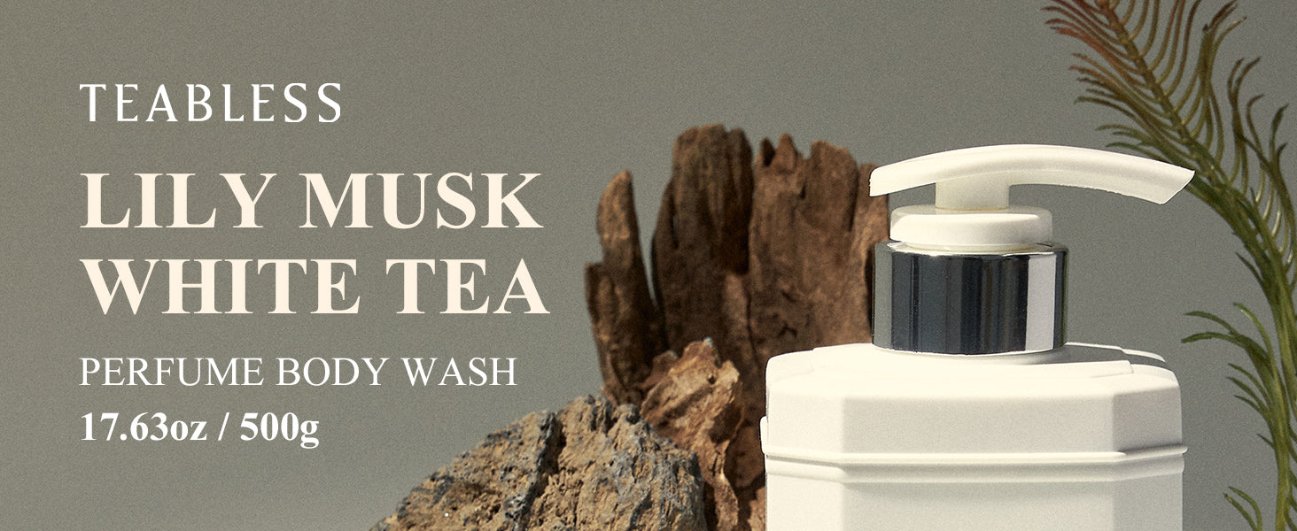 TEABLESS - Lily Musk White Tea Perfume Body Wash - 500ML
