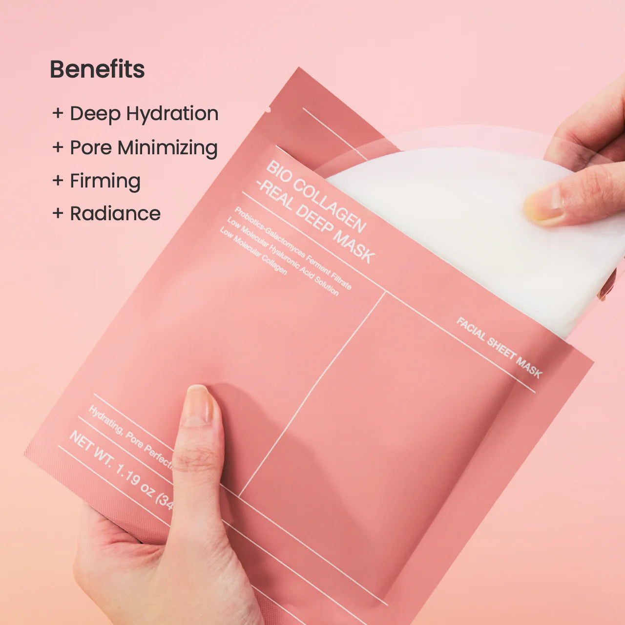 BIODANCE - Bio Collagen Real Deep Mask - 34G 1 Box (4 Masks)