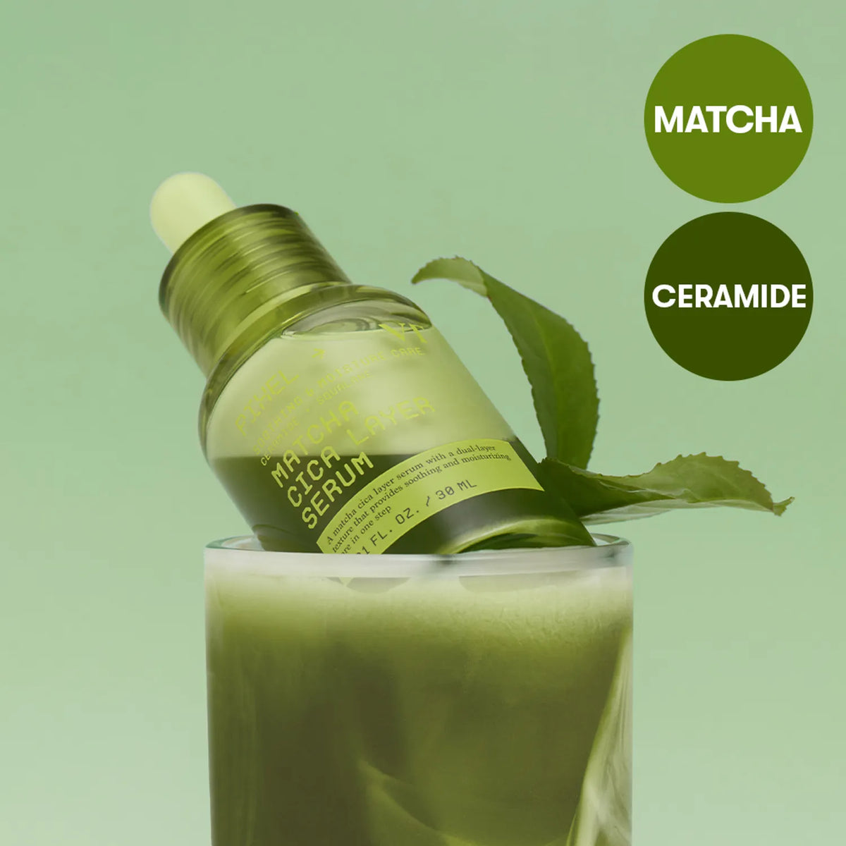 VT COSMETICS - Matcha Cica Layer Serum - 30ML