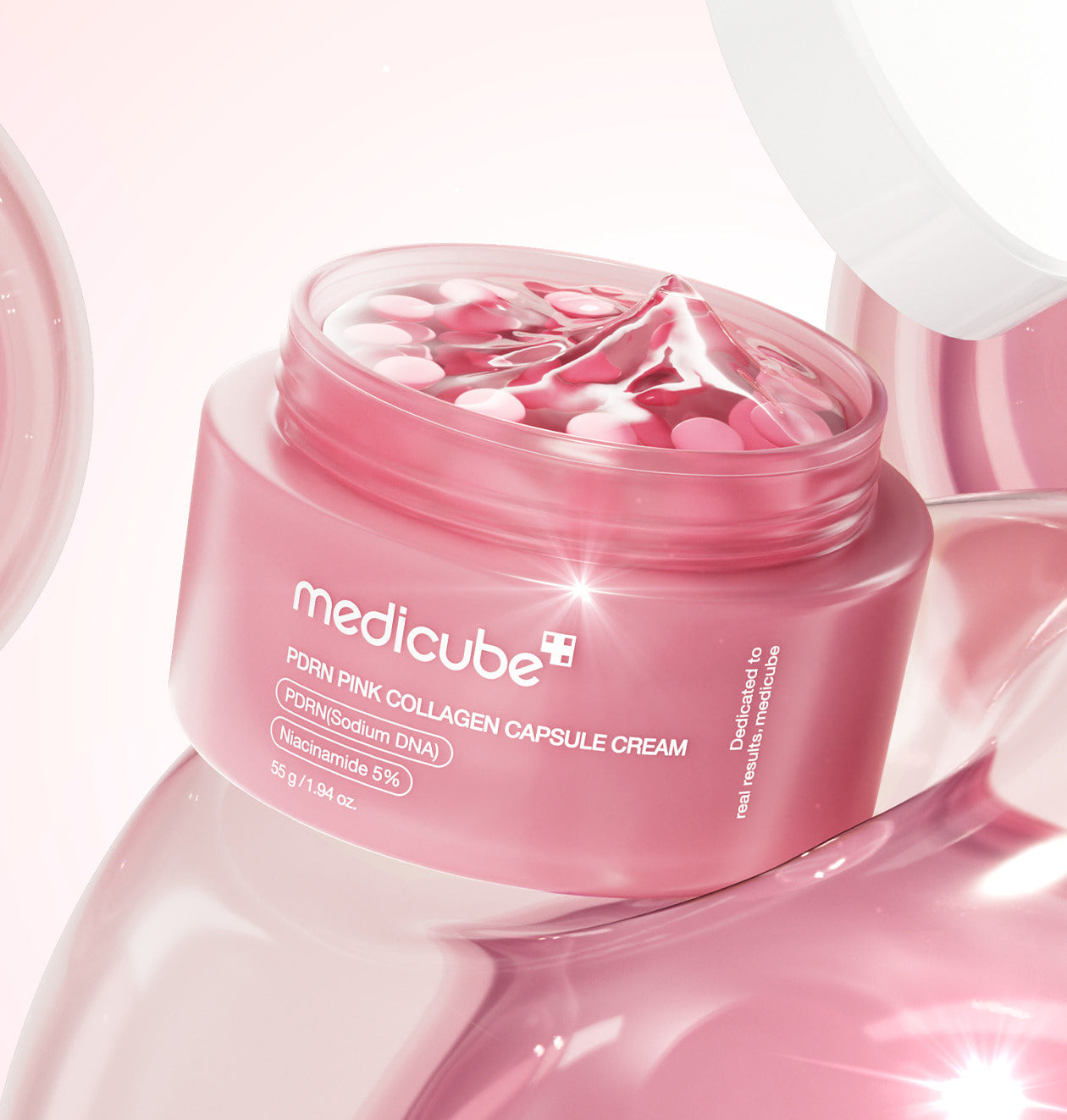 MEDICUBE - PDRN Pink Collagen Capsule Cream - 55G