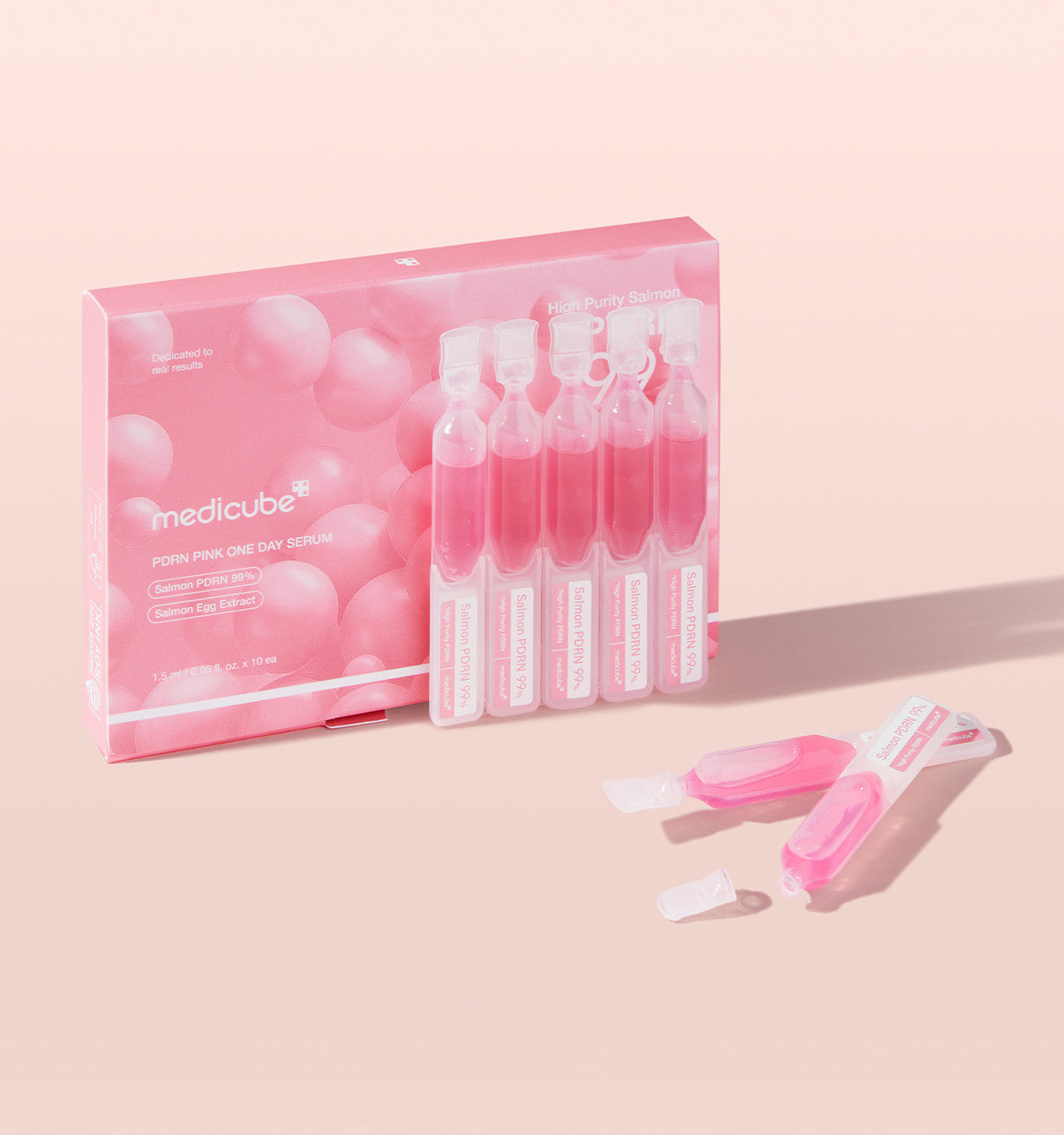 MEDICUBE - PDRN Pink One Day Serum (1.5ML * 10Pcs)