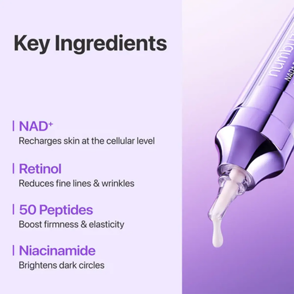 NUMBUZIN - No.9 NAD+ Retinol Volumetox Eye Cream - 10ML