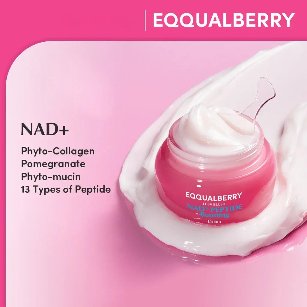 EQQUALBERRY - NAD+ Peptide Boosting Cream - 50ML