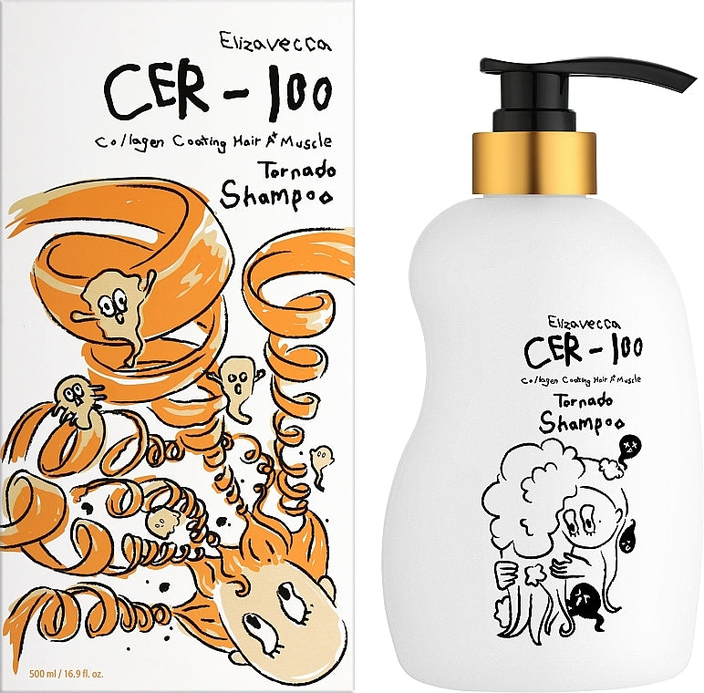 ELIZAVECCA CER-100 Collagen Coating Hair A+ Muscle Treatment Rinse - 500ML
