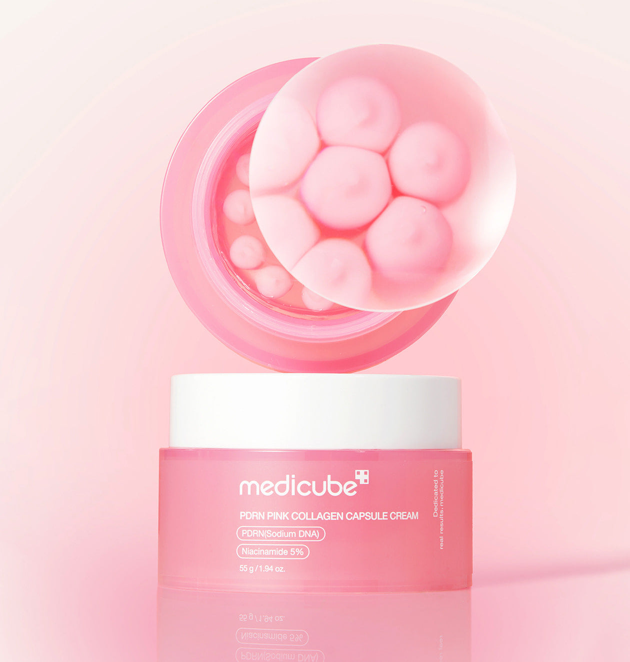 MEDICUBE - PDRN Pink Collagen Capsule Cream - 55G