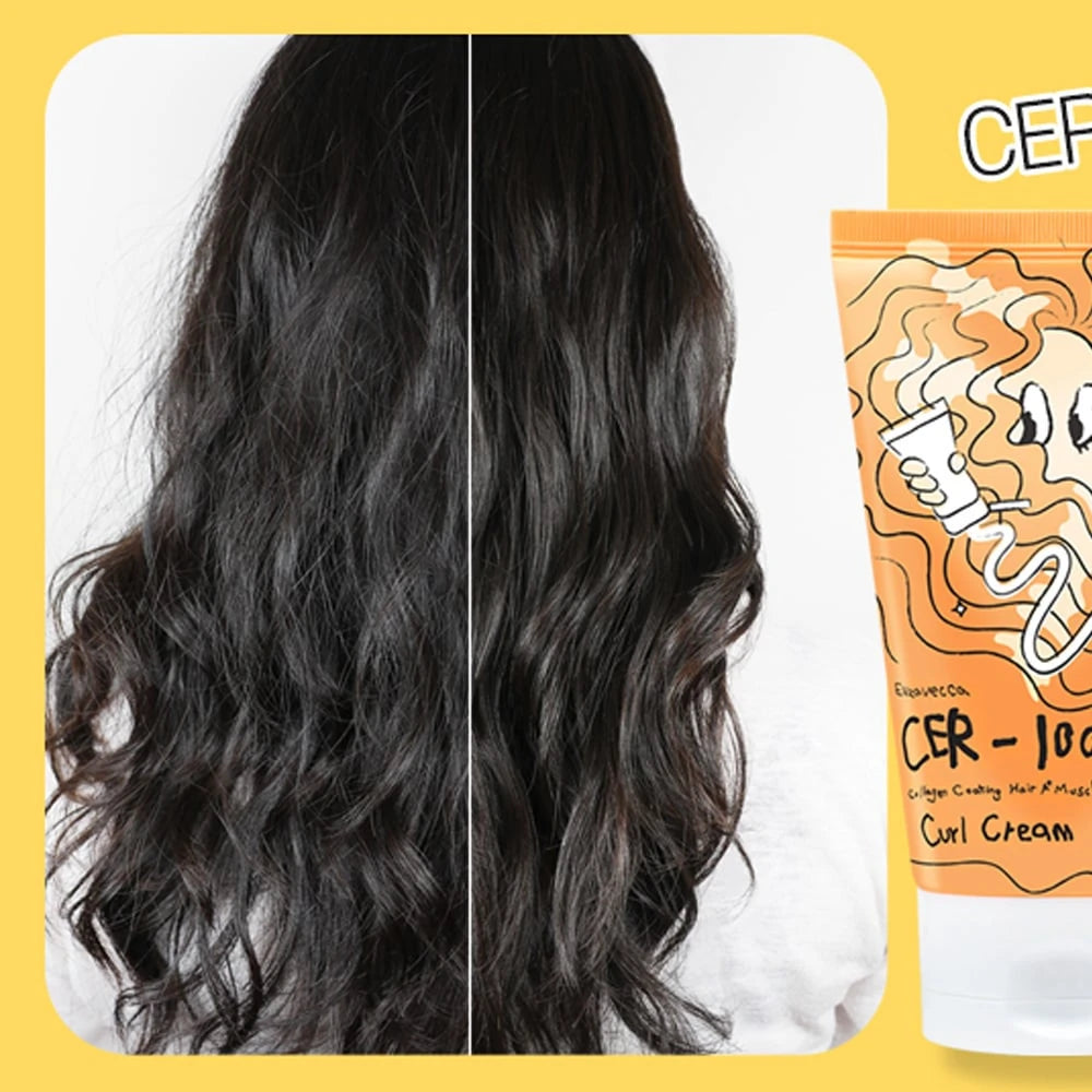 ELIZAVECCA - CER-100 Collagen Coating Hair A+ Muscle Curl Cream - 120ML