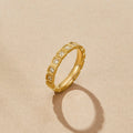 BEAUTIFUL EARTH - HERA GOLD CRYSTAL RING - SIZE 8