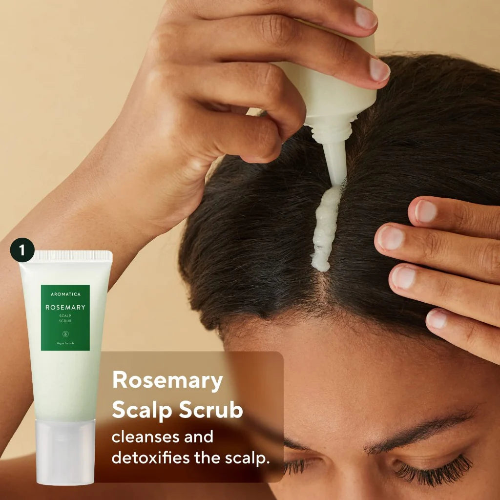 AROMATICA - Rosemary Scalp Scrub - 165ML