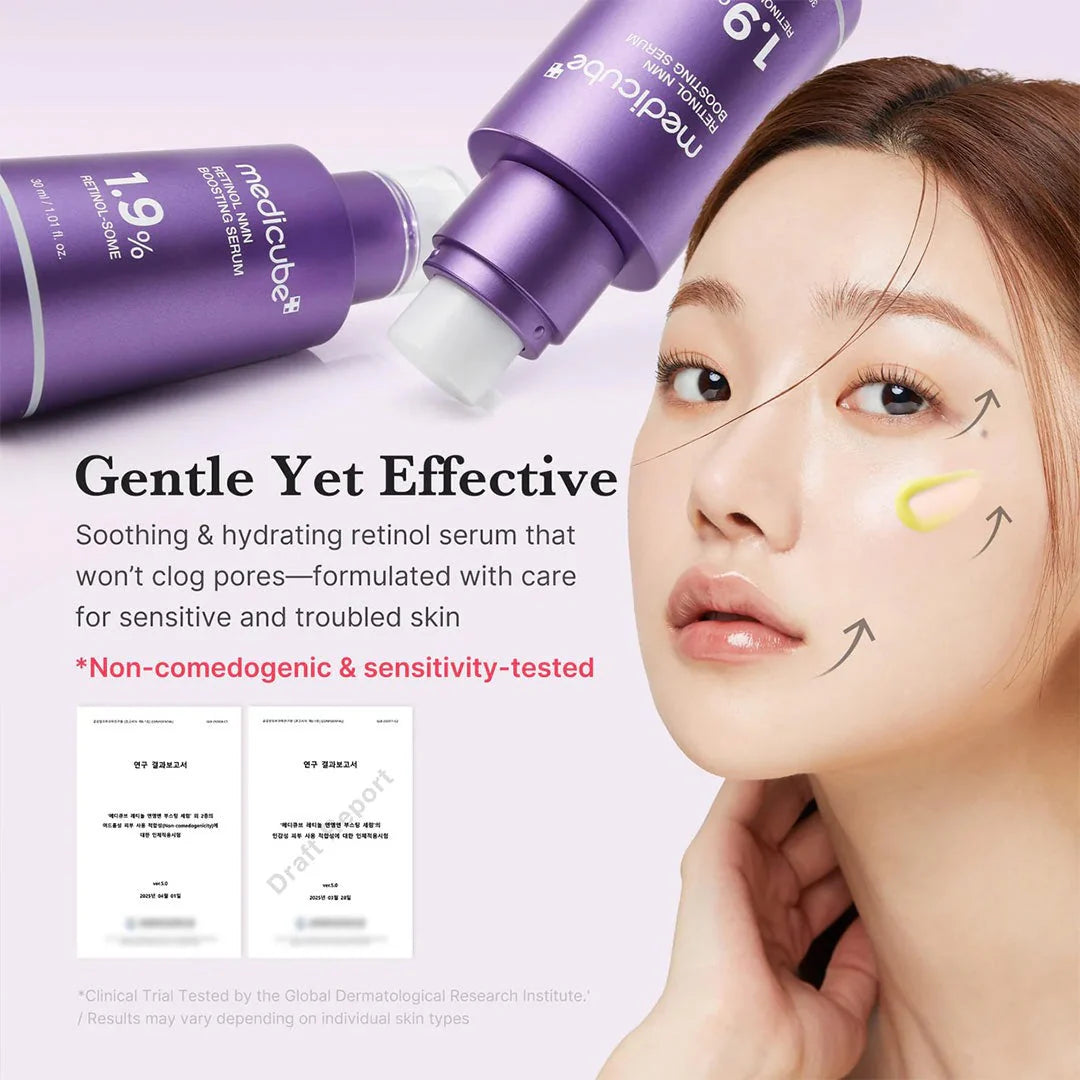 MEDICUBE - Retinol NMN Boosting Serum - 30ML