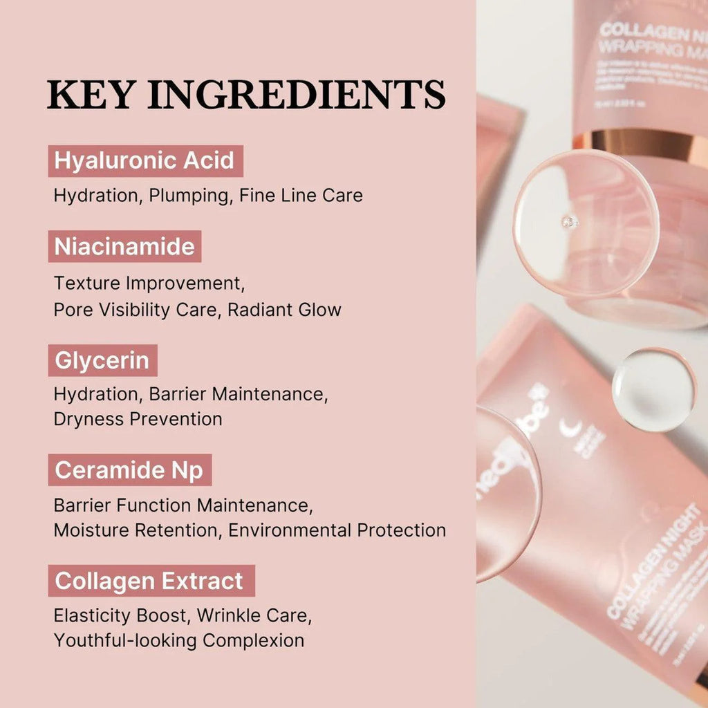 MEDICUBE - Collagen Night Wrapping Mask - 75ML