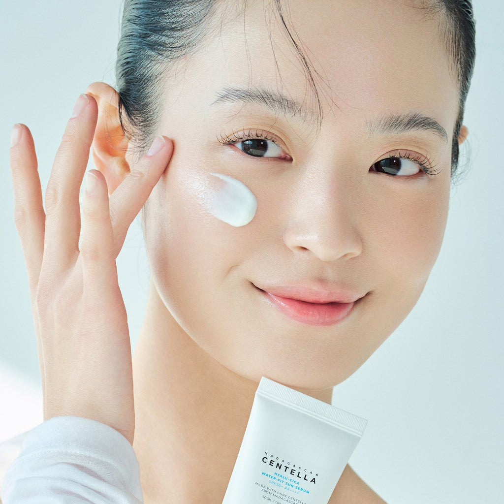 SKIN1004 - Madagascar Centella Hyalu-Cica Water-Fit Sun Serum Twin Pack - (50ML x 2)