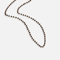 BEAUTIFUL EARTH - MAISIE BLACK BEAD NECKLACE
