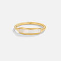 BEAUTIFUL EARTH - MAYA PEARL WHITE RING - SIZE 8