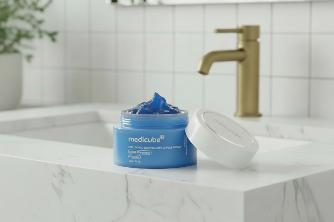 Medicube Hyaluronic Cream - White Stone Vanity