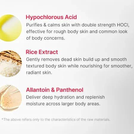 MEDICUBE - Hypochlorous Acid Body Peel Shot - 280ML