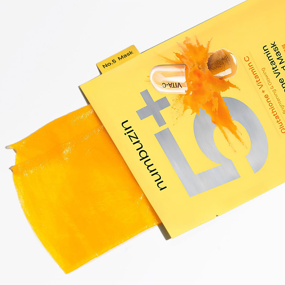 NUMBUZIN - No.5+ Glutathione Vitamin Concentrated Sheet Mask - 27ML (1 Mask)