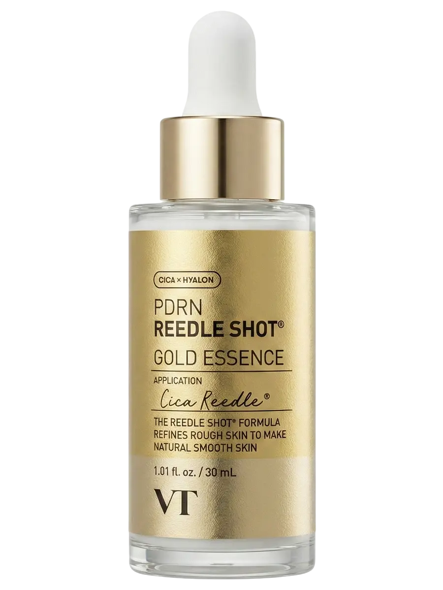 VT COSMETICS - PDRN REEDLE SHOT GOLD ESSENCE - 30ML