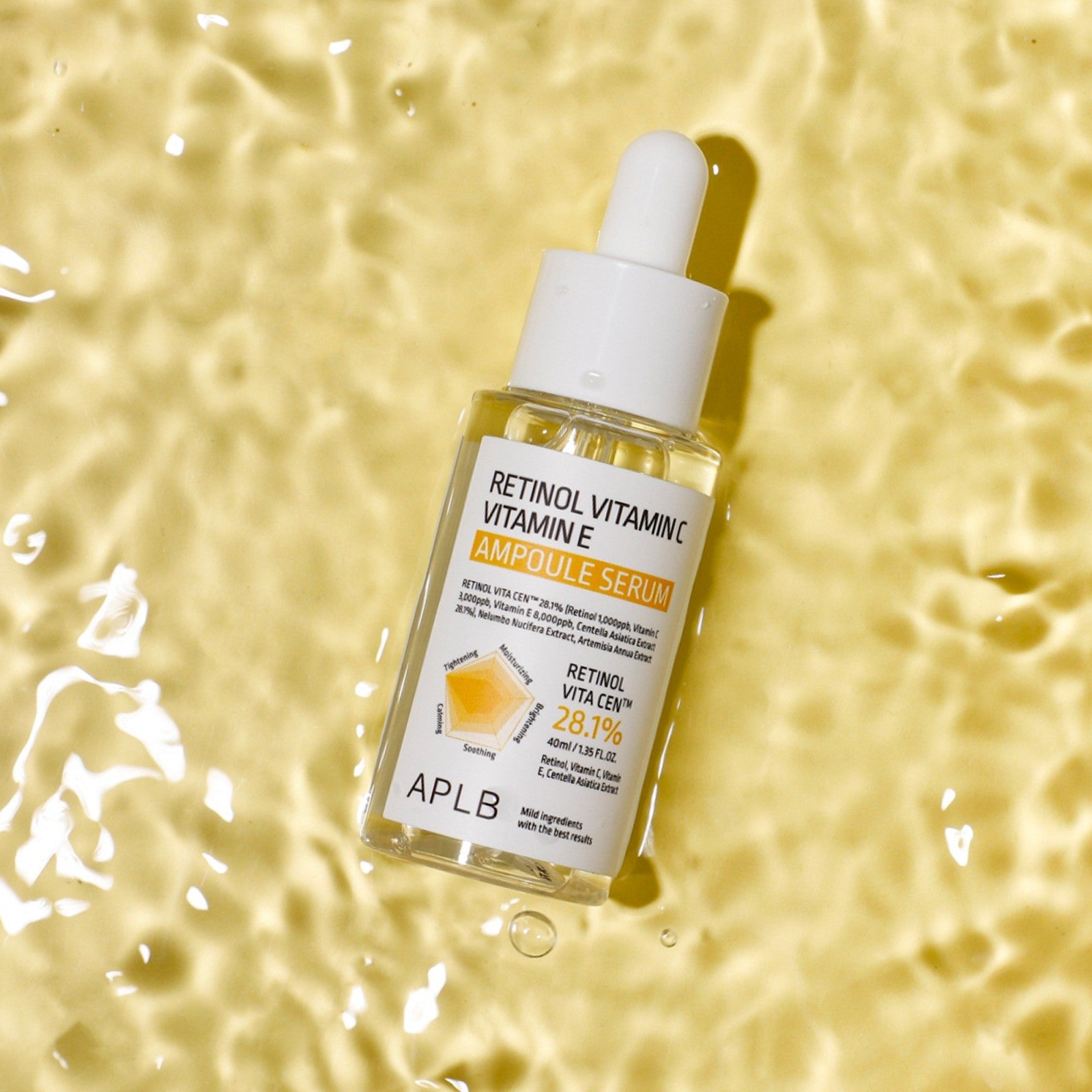 APLB Retinol Vitamin C Vitamin E Ampoule Serum - 40ML
