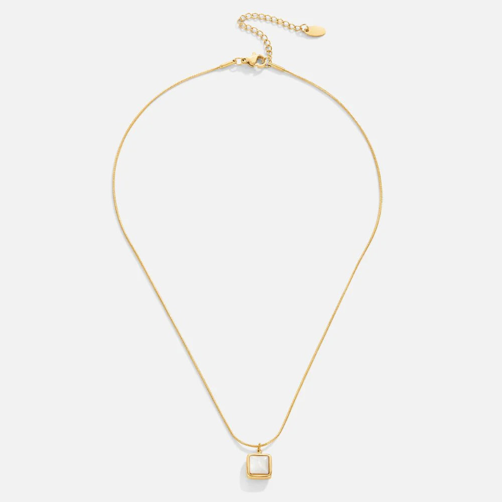 BEAUTIFUL EARTH - RIVA MOONSTONE PENDANT NECKLACE
