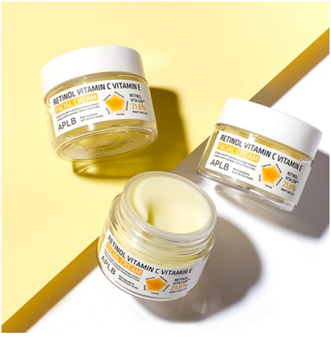 APLB - Retinol Vitamin C Vitamin E Facial Cream - 55ML