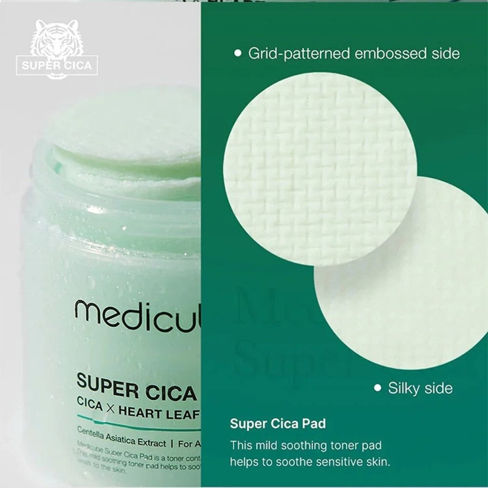 MEDICUBE - Super Cica Toner Pad (70ea)