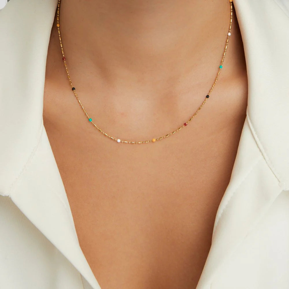 BEAUTIFUL EARTH - SASHA MULTI-COLOURED NECKLACE
