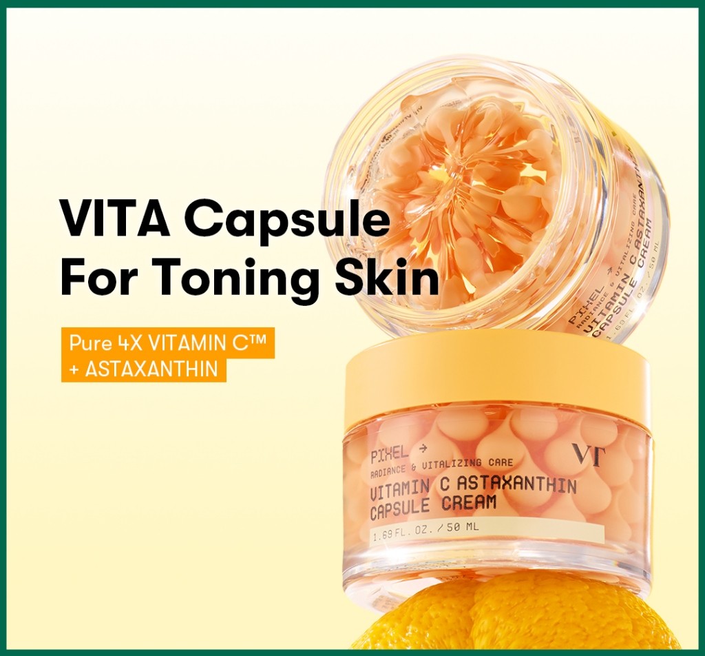 VT COSMETICS - Vitamin C Astaxanthin Capsule Cream - 50ML