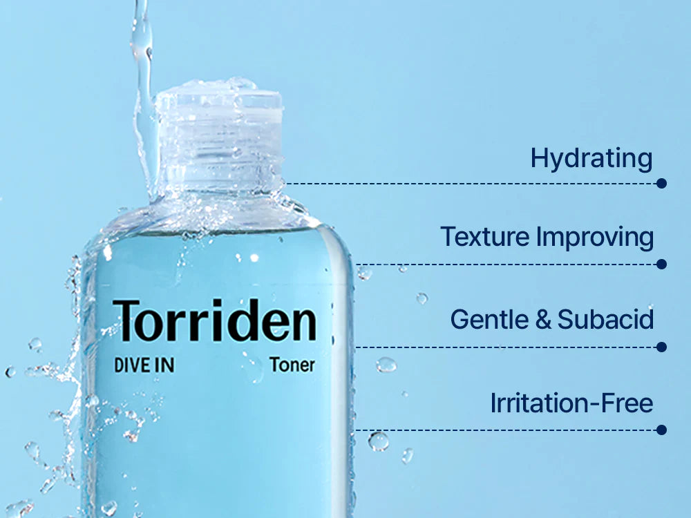 TORRIDEN - Dive-In Low Molecular Hyaluronic Acid Toner - 300ML